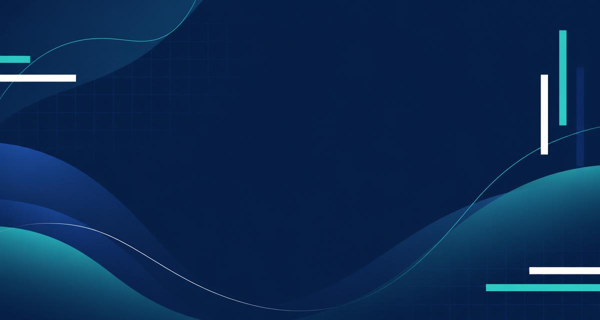Abstract data visualisation in Kvantic's deep blue palette illustrating a Swedish e-commerce benchmark